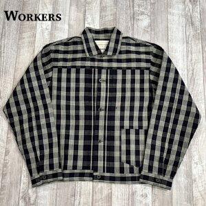 y[J[Yz Lot 213, CfBS vCh WORKERS Indigo Plaid iq `FbN pJ`FbN