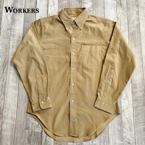 y[J[Yz 6 {^ {^_E Vc R[fC Cg x[W WORKERS 6 Button BD, Corduroy, Light Beige gbh ACr[