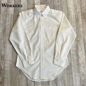 y[J[Yz 6{^ {^_E Vc X[s} IbNXtH[h zCg WORKERS 6 Button BD, Supima OX, White