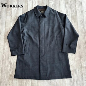 【ワーカーズ】 バルカラー コート スコッチ チェビオット WORKERS Bal Collar Coat, SCOTCH CHEVIOT トラッド アイビー