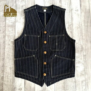 �y�R�����{�z �X�C�b�`���[�h �x�X�g �E�H�o�b�V�� �X�g���C�v COLIMBO Switchyard Vest Wabash Stripe �C���f�B�S ����