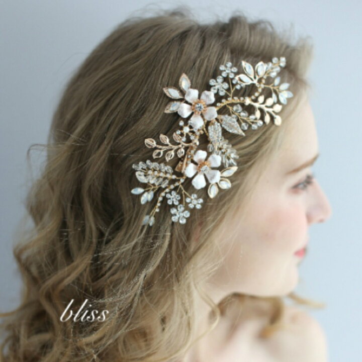 楽天市場】ウェディング ヘッドドレス【ケース付き】【 小枝  