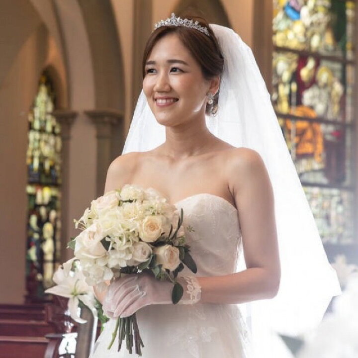 高品質 リーフイヤリング♡ キュービックジルコニアウェディングアクセサリー結婚式 通販