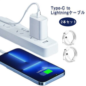 iPhoneP[u [d LightningP[u USB [dP[u iPhone13 f[^] Type-C 1m 2m }[d CgjOP[u iPad ACtHP[u 20W 2{Zbg to fh~ v iPhone[d iPhone1