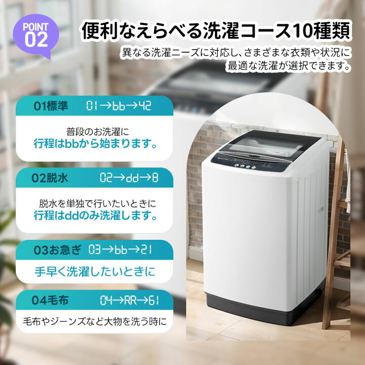 楽天市場】【 洗剤自動投入】洗濯機 8kg 全自動式 家庭用 縦型 洗剤 