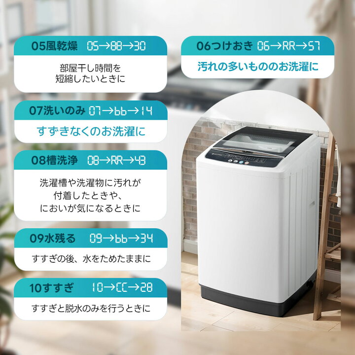 楽天市場】【 洗剤自動投入】洗濯機 8kg 全自動式 家庭用 縦型 洗剤  