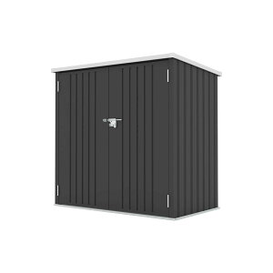 屋外収納庫 物置き 屋外 大型 倉庫 大型物置 戸外収納庫 施錠可能 両開きドアー 屋外物置 防水 耐侯 収納可能 スチール物置 防さび ベランダ 防水 ドア 大型倉庫 収納庫 保管 収納 物置 大容