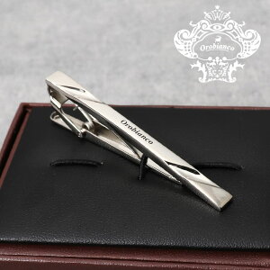 Orobianco オロビアンコ ネクタイピン レギュラー シルバー メンズ タイバー タイピン ネクタイ スーツ おしゃれ [ シンプル ビジネス 仕事 結婚式 就活 人気 ギフト 名入れ 20代 30代 40代 50代 60