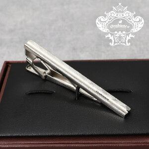 Orobianco オロビアンコ ネクタイピン レギュラー シルバー メンズ タイバー タイピン ネクタイ スーツ おしゃれ [ シンプル ビジネス 仕事 結婚式 就活 人気 ギフト 名入れ 20代 30代 40代 50代 60