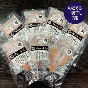 【24日20時から お買い物マラソン 先行配布】 のどぐろ一夜干し 真空パック 7尾 セット グルメ プレゼント ハロウィン 人気 高級 お菓子 おかず 冷凍 島根 魚の一夜干し