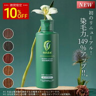 【スーパーSALE限定 10%OFF & 送料無料】【リニューアル！】白髪用 利尻カラーシャンプー 200ml / ヘアカ…