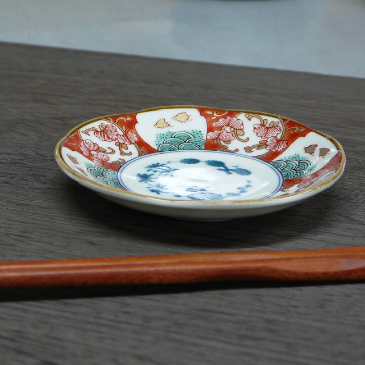 楽天市場】染錦古伊万里 小皿 錦金彩千鳥 径12x高2cm 美濃焼 和食器 皿 