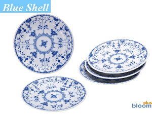 Z mH u[VF P[LM 5Zbg 19cmMa19.5x2.5cm,blueshellcake plate gift madeinjapanybloom-plusz
