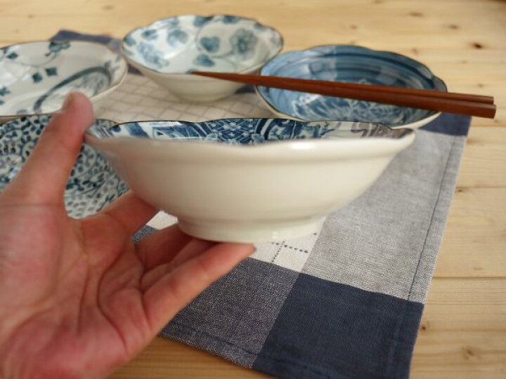 楽天市場】【単品】染付小鉢 祥瑞山水 径14.5x高4.5cm 和食器 45浅鉢 