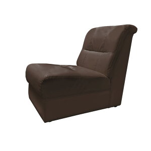 フェイクレザー ソファー ソファ 【1人掛け 肘無しソファ】合皮レザー 固め 布地 防水 汚れにくい 簡単お手入れ コンパクト おしゃれ 一人暮らし ワンルーム ソファー 座りやすい 過ごしや