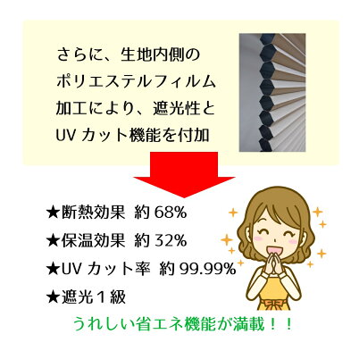 【つっぱり棒で簡単取付】小窓用断熱ハニカムスクリーン35x90cm全4色NHT-3200SSNHT-3201SSNHT-3202SSNHT-3203SSハニカムシェードつっぱり遮光ハニカムスクリーンハニカムプリーツスクリーン
