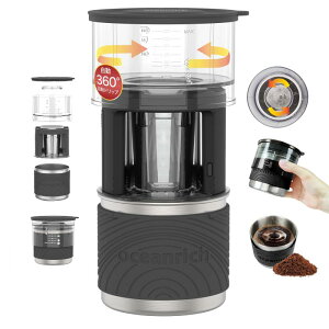 �I�[�V�������b�` oceanrich X7 �d���R�[�q�[���[�J�[ �R�[�h���X�^�C�v �R���p�N�g �A�E�g�h�A�d�l �X�e�����X�}�O�J�b�v�t�� UQ-ORX7 (�u���b�N)