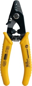Jonard Tools JIC-375 3穴光ファイバーストリッパー、TPRハンドル付き、長さ6インチ