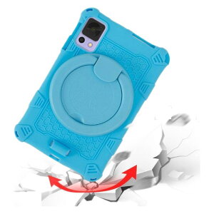 �^�u���b�g�P�[�X �L�b�Y TCL TAB 8�Ή� 360�x��] �ϏՌ� �V���R�� �X�^���h�@�\ �����^�ѕ֗� �ی�J�o�[