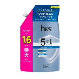 【3個セット】 P&G h＆s 5in1 シャンプー 詰め替え(460g)×3個セット【正規品】