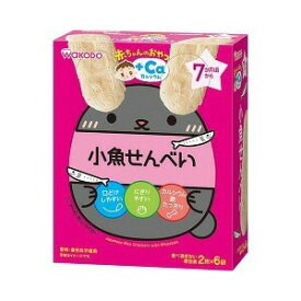 赤ちゃんのおやつ+Ca カルシウム 小魚せんべい 20g(2枚*6袋入) 【正規品】【mor】【ご注文後発送までに1週間以上頂戴する場合がございます】 ※軽減税率対象品