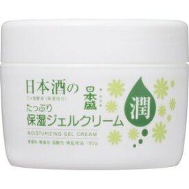 【5個セット】 日本酒の保湿ジェルクリーム 180g×5個セット 【正規品】