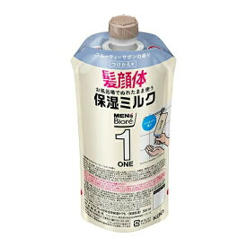 【10個セット】花王 メンズビオレ ONE 全身保湿ミルク フルーティサボン つけかえ用(300ml)×10個セット 【正規品】