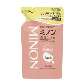 【5個セット】 第一三共ヘルスケア ミノン 薬用保湿入浴剤 詰替え用(400ml)×5個セット 【正規品】