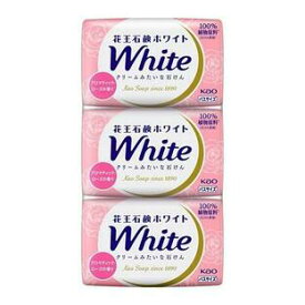 【5個セット】 花王石鹸ホワイト　アロマティック・ローズの香り　バスサイズ　3コパック×5個セット【正規品】