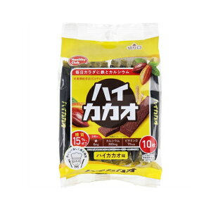 【20個セット】 ハマダコンフェクト ヘルシークラブ ハイカカオウエハース ハイカカオ味(10枚入)×20個セット【正規品】※軽減税率対象品