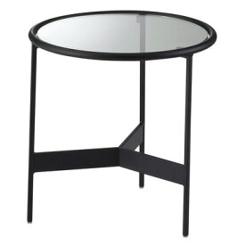ラウンドガラステーブルS サイドテーブル ローテーブル センターテーブル リビングテーブル ネストテーブル ガラス ソファテーブル 丸テーブル 円形 シンプル おしゃれ