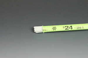 �z�ԁE�A�[�g�t�����[�p���C���[ �n�����C���[ 36cm���؂胏�C���[ #24(������0.55mm) �� 200�{����Art Flower Wires Jimaki Wire, 36cm, Ryogiri Wire, #24 (D=0.55mm), White, 200 Pieces