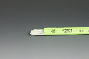 �z�ԁE�A�[�g�t�����[�p���C���[ �n�����C���[ 36cm���؂胏�C���[ #20(������0.91mm) �� 100�{����Art Flower Wires Jimaki Wire, 36cm, Ryogiri Wire, #20 (D=0.91mm), White, 100 Pieces