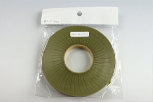�z�ԁE�A�[�g�t�����[�p�e�[�v ���e�[�v ��9mm �I���[�u�O���[���y�l�R�|�X�zArt Flower Tapes Paper Tape, W=9mm, Olive Green