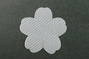 布花・アートフラワー用抜き弁SA-1013OG 野バラ花弁オーガンジー固糊約55mm×約55mm 50枚入り【ネコポス可】Art Flower Cutout Petals SA-1013OG Wild Rose Petal, Organdy, Hard, 55mm×55mm(Approx.), 50 Pieces