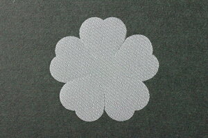 布花・アートフラワー用抜き弁SA-1014OG 野バラ花弁オーガンジー固糊約45mm×約45mm 50枚入り【ネコポス可】Art Flower Cutout Petals SA-1014OG Wild Rose Petal, Organdy, Hard, 45mm×45mm(Approx.), 50 Pieces