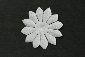 �z�ԁE�A�[�g�t�����[�p������1027TM �}�[�K���b�g�ԕٓ��ヂ�����ŌЖ�30mm×��30mm 50������y�l�R�|�X�zArt Flower Cutout Petals 1027TM marguerite Petal, Superfine Momen(Cotton), Hard, 30mm×30mm(Approx.), 50 Pieces