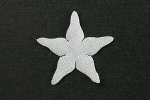 �z�ԁE�A�[�g�t�����[�p������SA-1263TM �X�^�[�K�N���ヂ�����ŌЖ�20mm×��20mm 50���y�l�R�|�X�zArt Flower Cutout Petals SA-1263TM Star Calyx, Superfine Momen(Cotton), Hard, 20mm×20mm(Approx.), 50 Pieces