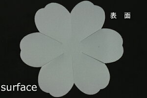 �z�ԁE�A�[�g�t�����[�p������FC1261TS �o���ԕٓ���T�e���ŌЖ�100mm×��90mm 50���y�l�R�|�X�zArt Flower Cutout Petals FC1261TS Rose Petal, Superfine Satin, Hard, 100mm×90mm(Approx.), 50 Pieces