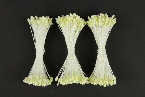 zԁEA[gt[pybv P277 Ȏ ybv   t 3(144{^×31)Art Flower Stamens(Peps) P277 Cotton Thread Bramble Pep, S-Size, Yellow, Double Pep, 3 Bundles(144 Pieces/Bundle×3 Bundle=1 Pack)