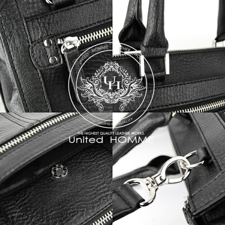 楽天市場】【United HOMMEユナイテッドオム】カウハイド本革 牛革 高級 