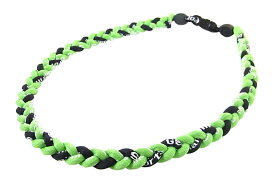 三つ編みスポーツネックレス スポーツに最適！金属アレルギーフリー 軽量設計 ゲルマニウム チタン 快適な着け心地 耐水性抜群 洗濯可能 野球・サッカー・ゴルフ・ジョギングなどあらゆるスポーツシーンで活躍 男女兼用カジュアルなデザイン 首・手・足に装着可能 送料無料