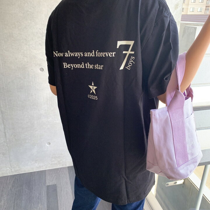 楽天市場】army b. 7boys star T-shirt ブラック ホワイト ジミン  