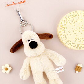 韓国限定 グルミット ぬいぐるみ キーホルダー キーリング キーホルダー　スマホ　フォンタブ 　スマホショルダー　スマホストラップ　 ひつじのショーン ウォレスとグルミット マスコット　インスタ　インスタグラム