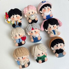 Miniぐるみ　編みぐるみ　キーホルダー　あみぐるみ