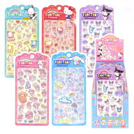 サンリオ　ドロップシール　韓国限定 硬い　TOKTOKシール　キティちゃん　キティ　マイメロディ　マイメ…