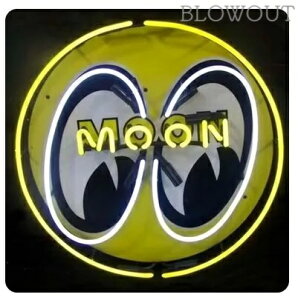 ネオン MOON EYES 看板 ガレージ ヴィンテージ アメリカン雑貨 トラック ハーレー フィギュア ホットロッド US ムーンアイズ アメ車 クラッシックカー HOTROD RATROD