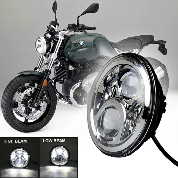 楽天市場】BMW R nineT LEDヘッドライト LEDプロジェクトター R nine T 