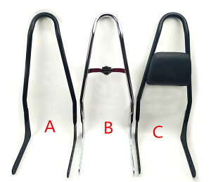 ハーレー ソフテイル シーシーバー B バックレスト/Softail FLSL FLDE ヘリテイジ FLHC 114 FLHCS ストリ−トボブ FXBB 2018 2019 2020