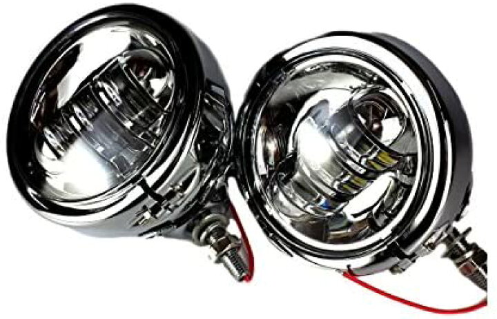 楽天市場】1997～2013年 ハーレー LED フォグランプ 補助灯 4.5インチ 